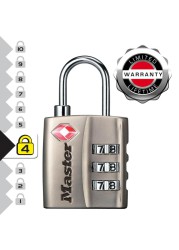 Master Lock Metal TSA Accepted Combination Padlock (5.5 x 3 x 2.6 cm)