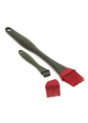 Grillpro Basting Brush Set (Set of 2, Black & Red)