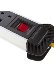 Stanley 4-Sockets Rugged Power Extension Board (3 m)