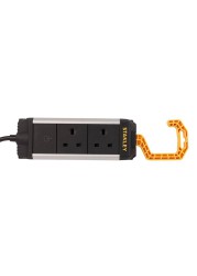 Stanley Anodised Aluminium Power Bar W/Hook (17 x  5 x 37 cm)