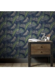 Graham & Brown Vermeil Vinyl Coated Jungle Glam Wallpaper, 104264