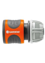 Gardena System Hose Connector Set (Set of 2, Orange, Gray & Black)