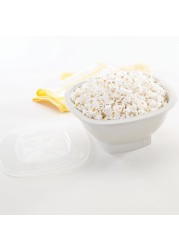 Nordic Microwave Popcorn Popper (25.4 x 15.2 x 25.4, White)