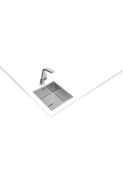 Teka Flexlinea Stainless Steel 3-in-1 Installation Sink (44 x 20 x 44 cm)