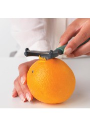 Brabantia Tasty+ Food Peeler Plus Zester (1.5 x 2.6 x 17.6 cm)