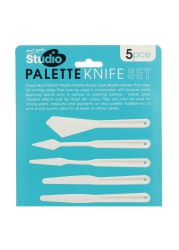 Mont Marte Studio Plastic Palette Knife Set (5 Pc.)