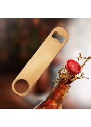 Raj Copper Flat Bottle Opener (25.2 x 6.2 x 1.1 cm)