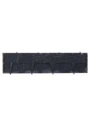 Garden Plast Stone Palisade (3 pcs, 2.4 m, Anthracite)