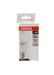 Osram LED Eco Class A B22d Lamp (9 W, Warm White)