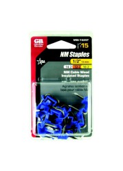 Gardner Bender Metal Insulated Cable Staples (1.27 x 1.27 cm, 15 Pc.)