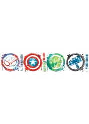 RoomMates Marvel Icons  Peel & Stick Wall Decals (8 Pc.)