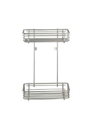 Wenko Milano 2-Tier Bathroom Rack (25 x 12 x 37 cm)