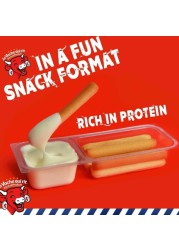 La Vache Qui Rit Dip And Crunch Cheese And Breadstick Snack 140g x4