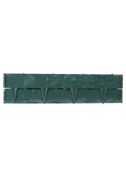 Garden Plast Stone Palisade (4 pcs, 3.2 m, Green)