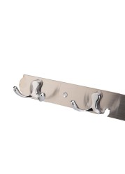 Hettich Chrome Plated 5-Hook Rack (Silver)