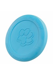 West Paw Zisc Dog Chew Toy Disc (Blue, Large)