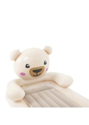 Bestway 1-Person Inflatable Teddy Bear Air Bed for Kids (188 x 109 x 89 cm)