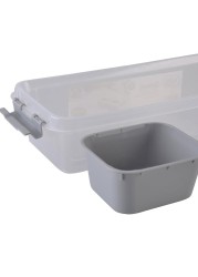 Hobby Life Plastic Grand 3-Section Organiser (1.2 L)