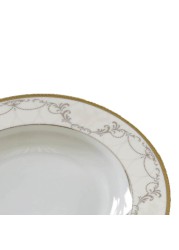 Queens Bone China Soup Plate (20 cm)