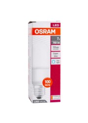 Osram E27 LED Value Stick Bulb (7 W, Daylight)