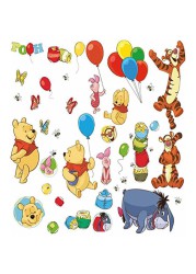 RoomMates Pooh & Friends Wall Decal (15.2 x 33.02 cm)