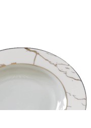 Queens Bone China Soup Plate (20 cm)