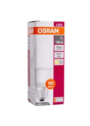 Osram E27 LED Value Stick Bulb (7 W, Warm White)