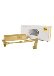 Yale Overhead Door Closer (5 x 5 x 23 cm, Gold)