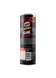 Pringles Flame Extra Hot Cheese And Chilli Chips 160g