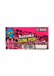 Bazooka Gum Pop Share Bag 140g x12