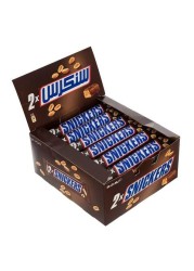 Snickers 2X Chocolate Bar 40g x Pack of 24g