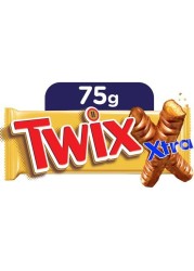 Twix Extra Chocolate Bar 75g