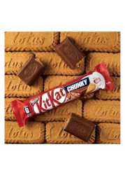 Nestle Kit Kat Chunky With Lotus Biscoff Chocolate Bar 41.5g