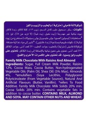 Cadbury Dairy Milk Fruit and Nut 37g x Pack of 12