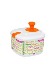 Lock & Lock Round Glass Canister (500 ml)