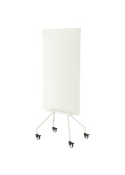 ELLOVEN Whiteboard/noticeboard with castors