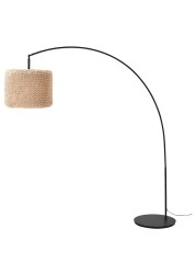 LERGRYN / SKAFTET Floor lamp base, arched