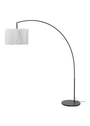 KUNGSHULT / SKAFTET Floor lamp, arched