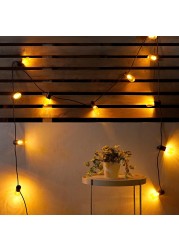 SOLVINDEN LED lighting chain with 12 bulbs