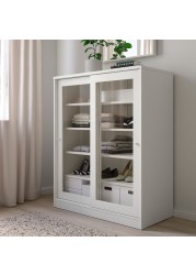 SYVDE Cabinet with glass doors