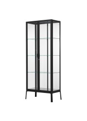 MILSBO Glass-door cabinet