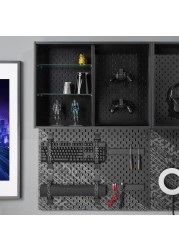 UPPSPEL 4-piece pegboard accessories set