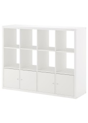 KALLAX Shelving unit with 4 inserts