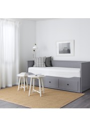 HEMNES Day-bed w 3 drawers/2 mattresses