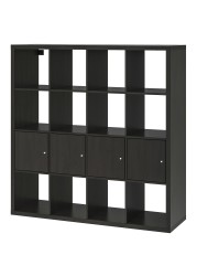 KALLAX Shelving unit with 4 inserts