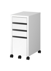 MICKE Drawer unit with drop-file storage