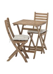 ASKHOLMEN Table+2 chairs, outdoor