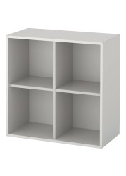 EKET Wall-mounted shelving unit w 4 comp