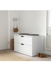 NORDLI Chest of 2 drawers