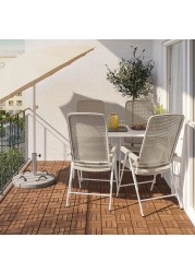 TORPARÖ Table+4 reclining chairs, outdoor